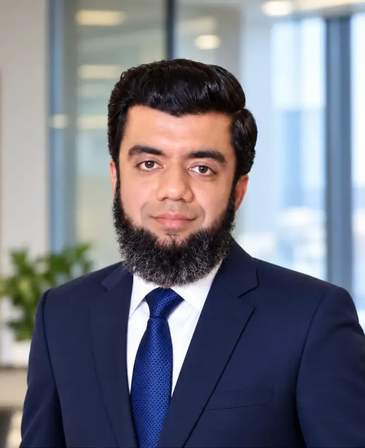 Portrait of Hasham Zahid, freelance WordPress website designer